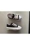 Black Short Linen Daily Orthopedic Children's Sports Shoes Sneaker - 4