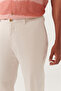 Men's Stone Elastic Waisted Slim Fit Trousers A21y3019 - 4