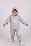 S.F.D.K 25 PRINTED HOODED, KANGAROO POCKET, BOY'S Tracksuit SET - 4