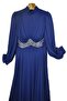 Chiffon Stone Evening Dress
