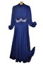Chiffon Stone Evening Dress - 3