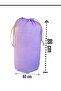 lilac Bag Set of 2 xLarge 86x62 cm - Carrying and Pillow Laundry Storage Bag - 2