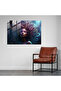 Mythology Glass Print, Medusa in the Galaxies, Mythology, Digital Art, Galaxies - 4