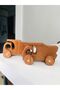 Wooden Beech Truck Model Montessori Truck Mini - 3