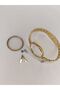 i-shaped handcuff, A-shaped handcuff, Opening handcuff, Steel handcuff with dome - 4