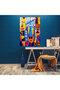 Afro Glass Print - Afro, Glass Print, Glass Art, African Culture - 3