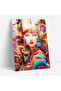 Barbie Glass Print, Pop Art Illustration, Barbie, Glass Print, Wall Decoration