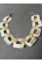 40 cm Acrylic Rectangular Beaded Bag Handle