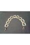 40 cm Acrylic Rectangular Beaded Bag Handle - 3