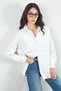 Ecru Oversize Stamp Shirt |   Tyc8Bd7Ucn 169605472105532 - 3