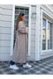 Kadın Bej Kimono - 4