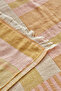 Striped 100% Cotton Double Muslin Pique Yavruağzı - 5