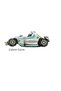 Bal10 White Color Formula 1 Car Figure Foil Balloon 52*110 cm