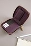 Vi̇ctori̇a İtalyan Mali Genuine Leather Gold Premium Hand Made Zippered Women's Wallet - Women's Card Holder - 4