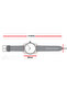 Yaris Gold-white Vintage Retro Clock - 3