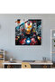 طباعة Marvel Graffiti Glass - Marvel، Urban، الفن الحديث، ديكور الحائط - 2