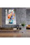 Realistic Glass Sculpture, Flower Glass Wall Art, Glass Wall Art - 2
