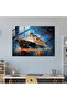 Titanic Glass Wall Art - Contemporary Abstract - Titanic, Glass Print, Power, Contemporary - 3