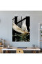 Realistic Glass Sculpture, Swan Glass Wall Art, Glass Wall Art, Home Decor - 3