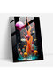Realistic Glass Sculpture, Underwater Wonderland Glass Wall Art, Glass Print, Glass Art