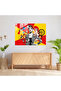 Circus Collage Glass Print - Circus, Home Decor, Vibrant Design, Pop Art Collage - 3