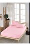 Uykulife Pink Single Fitted Sheet Set - 2