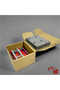 Diorama Repair Shop Kit 1/64 Scale Diecast Diorama Display Lift Pontoon Barrel for Model Car Toy - 6