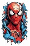 Children's''Spider Man'' Printed Shorts-T-Shirt Set - 3