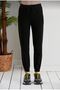 Women's Black High Waist Jogger Sweatpants - 5