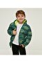 Boy's Water and Windproof Printed Hooded Coat Puffer Jacket - 2
