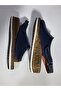 All Genuine Leather, Comfortable and Wearable, Navy Blue Color Sandals. - 2