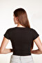Women's Basic Ribbed Lycra V Neck Sleeve Tshirt Tank Top Blouse - 7