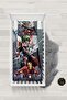 Marvel Super Heroes Patterned Baby Duvet Cover Set with Sheets TLABN-302