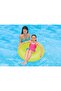 Neon inflatable Bagel - Colorful Phosphorescent Sea Ring - 91 cm