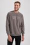 Discovery ChAnnel Crew Neck Relax Fit Fleece SweAtshirt A5362ax23wn - 4