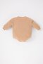 2-piece Set for Baby Boy - Long Sleeve Snap-on Body Socks B2686a523wn - 8