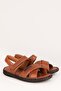 Genuine Leather Anatomical Sole Men's Sandals Kml.119 - 5