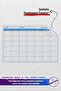 لوحة كتابة Sky Blue Planner غير لاصقة، ورق ذكي للصور وحامل الملاحظات