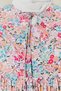 Skirt Layered Flower Patterned Gypsy Viscose Dress Hijab Dress Mother's Dress Prayer Dress - 7