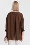 Ms Perry Off Shoulder Tensel Shirt Brown - 4