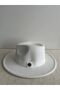 Panama Fedora Cowboy Classic Model White Color Unisex Hat - 3