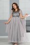 Girl's Glittery Long Evening Dress Ebise - 2