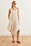 Women's Stone Strap Tie Pocket Woven Viscose Jumpsuit Tlm- 19000116 - 3