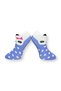 Unisex Set of 2 Patterned Flexible Moisturizing Cotton Socks - 3