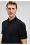 Black Polo T-Shirt Slim Fit / Narrow Cut 0610107-900 - 5