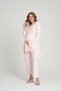 Women's Pink Design Flounce Sleeve Summer 100% Cotton Maternity Maternity Dressing Gown Pajama Set Set - 4