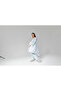 Women's Blue Special Design Summer 100% Cotton Maternity Pajama Set 3-Piece Set - 4