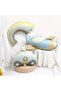 Retro Foil Balloon Set - Retro Police Car - Retro Airplane Foil Balloon Retro Rainbow Foil Balloon
