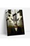 Animals Dressed Like Humans Glass Print, Oil Painting, Animals Dressed Like Humans
