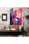 Artistic Barbie Glass Wall Art - Barbie, Vibrant Colors, Bold, Glass Print - 2